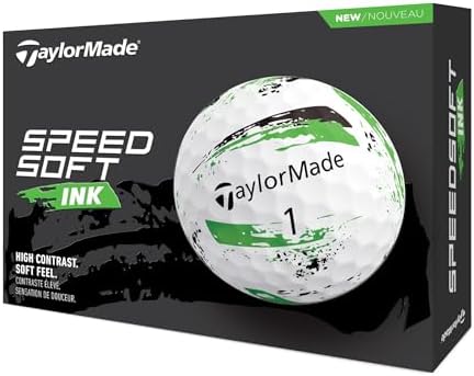 TaylorMade Golf Speed Soft Ink Golf Balls