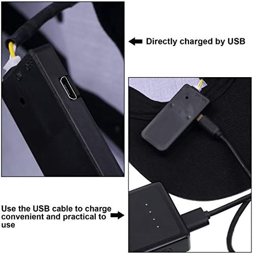 2 Pieces Baseball Cap with Light Hands Free LED Baseball Cap 5 LED Battery Powered Headlamp Hat Flashlight Hat for Fishing Jogging Camping Hand Work