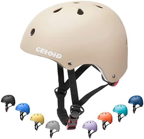 Kids Bike Helmet,Toddler Skateboard Helmets for Ages 2-3-5-8-14 Years Boys Girls,Adjustable Multi-Sport Bicycle Skateboarding Football Roller Skating Scooter Rollerblade Balance Bike Helmet