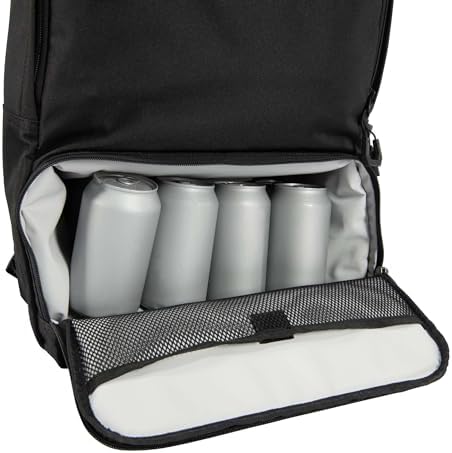 Carhartt Insulated Two Compartment Cooler, Durable Water Repellent Material W/Front Zippered Pocket for Camping, Beach & Travel