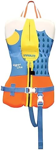 HyperLite Elite Kids Life Jacket, US Coast Guard Approved, Great for Any Water Sports Activity Including Boating, Paddle & Swimming