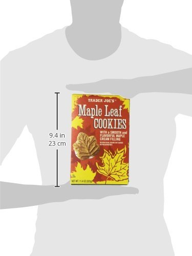 Trader Joe's Maple Leaf Cookies, Net WT. 11.4oz(323g)