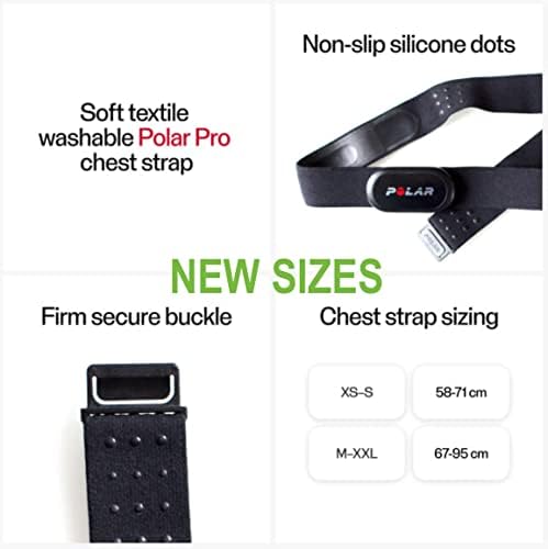 H10 Heart Rate Monitor Chest Strap - ANT + Bluetooth, Waterproof HR Sensor for Men and Women