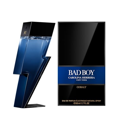 Bad Boy Cobalt by Carolina Herrera for Men 1.7 oz Eau de Parfum Electrique Spray