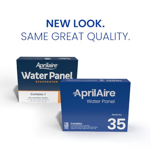 AprilAire 35 Water Panel Humidifier Filter Replacement for AprilAire Whole-House Humidifier Models 300, 350, 360, 560, 560A, 568, 600, 600A, 600M, 700, 700A, 700M, 760, 760A, 768 (Pack of 2)