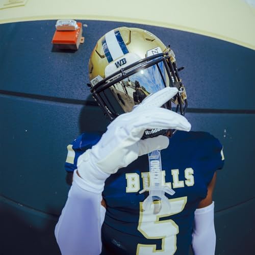 Nxtrnd Two Football Mouth Guard, Football Mouthpiece with Strap, Fits Adult & Youth (Transparent)