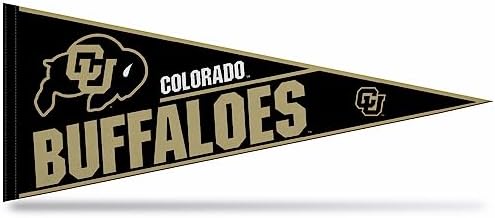 Rico Industries NCAA Primary 12" x 30" Felt Wall Décor Pennant - Great for Home/Bed Room/Man Cave Décor