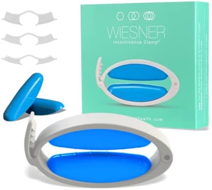 WIESNER Incontinence Clamp - Original Wiesner Male Incontinence Clamp - 3 Adjustable Sizes - Comfort and Confidence All Day Long - Wiesner Clamp - Clamp for Incontinence!