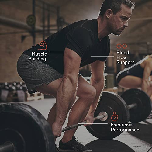 Snap Supplements Nitric Oxide Booster, Performance Formula for Stamina & Endurance, 60 Count