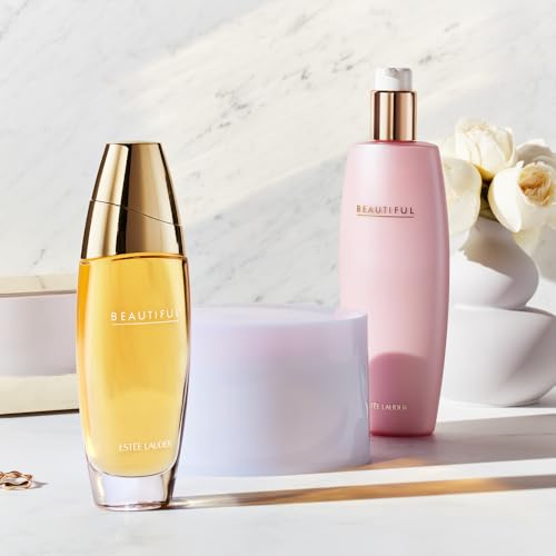 Estée Lauder Beautiful Eau de Parfum Spray with Notes of Rose, Lily, Tuberose & Orange Flower | Women's Perfume, 3.4 Fl Oz