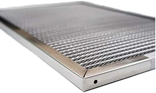 Washable Electrostatic HVAC Furnace Air Filter, Lasts a Lifetime, 6 Stage Permanent Air Filter, Healthier Home or Office, Made in The USA - Increases Airflow (20x20x1)