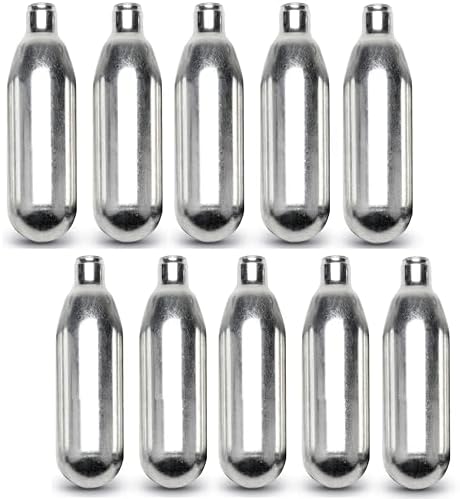 Byrna 8 Gram CO2 + Oiler Cartridges | 10 Count Pack | for Byrna SD/CL/HD/EP - (9 CO2 + 1 Oiler Cylinders)