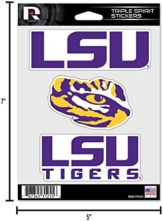 Rico Industries NCAA Alabama Design Triple Sticker Sheet