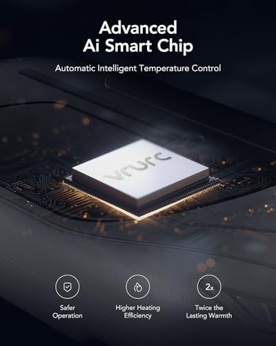 Camping Hand Warmers,VRURC Portable Hand Warmer,Hand Warmers Rechargeable 2 Pack,3000mAh Electric Portable Pocket Heater, Electric Hand Warmers for Hunting,Golf,Camping,Outdoor,Women Men Gift