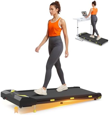 Sperax Walking Vibration Pad with APP, 3 in 1 Under Desk Treadmill, 2.5HP Low Noise Walking Treadmill Pad with Remote Control,Portable Treadmills for Home Office