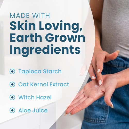 Super Fresh Body Powder Lotion, Talc Free, Anti-Chafing, Deodorizing - No Mess Body Powder for Men and Women, 4 fl oz - 2 Pack