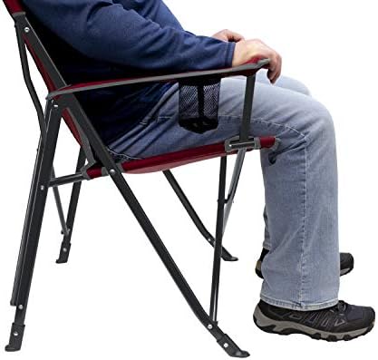 GCI Outdoor Sunshade Comfort Pro Chair, Cinnamon Red