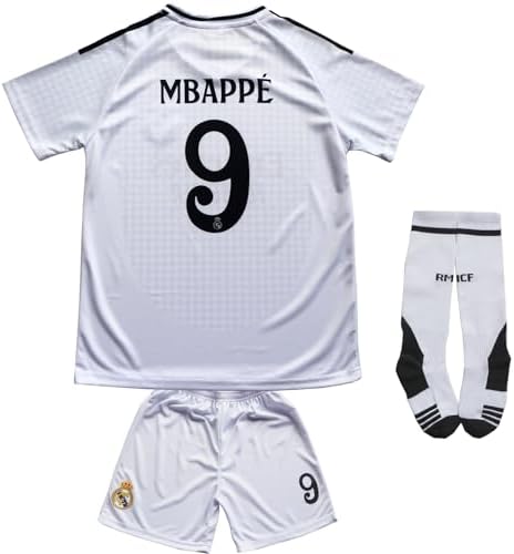 2023/2024 Home #10 Football Soccer Kids Jersey Shorts Socks Set Youth Sizes