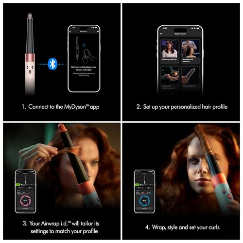 Limited Edition Dyson Airwrap i.d.™ Multi-Styler and Dryer Straight+Wavy in Jasper Plum