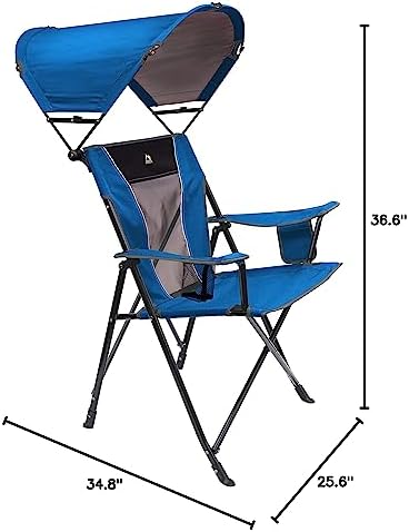 GCI Outdoor SunShade Comfort Pro Camping Chair