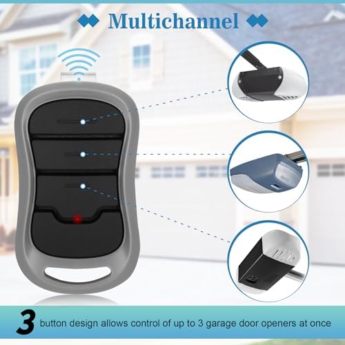 for Genie Garage Door Opener Keypad&Remote,Compatible with All Genie/Overhead Garage Door Openers, for Model GK-R 37332R OKP-BX GK-BX GWKP, GWK-IC, ACSDG, ACSDA1, ACSD1G, B8QACSDA, B8QACSDA1