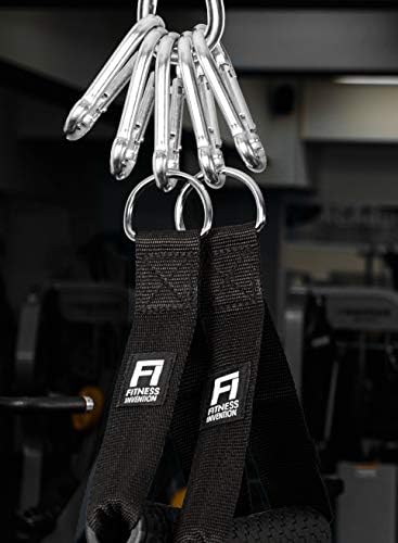 Carabiner Clip 5 Pack - Multipurpose Heavy Duty Snap Hooks - Small and Large Clips for Keys - Carribeaner Hook