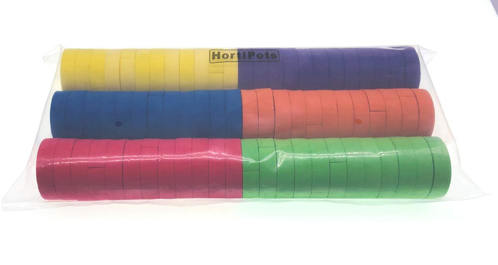 Clone Collars 2 inch Neoprene Inserts, 6-Colors-Mixed, Pack of 72