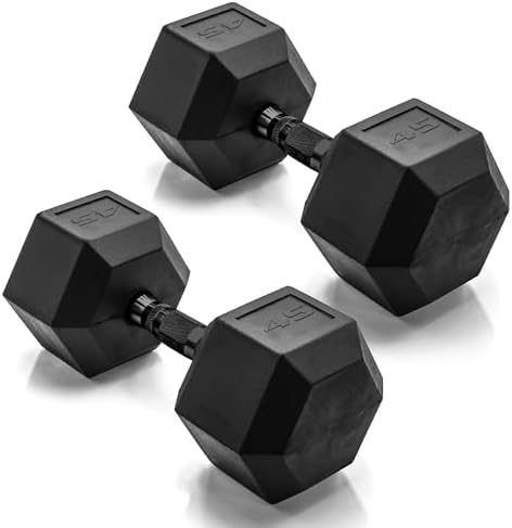 CAP Barbell Coated Dumbbell Weight | Multiple Options Pairs & Sets