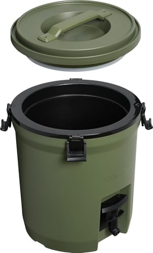 STANLEY Adventure 2 Gallon Fast Flow Water Jug, Ice Water Dispenser, Insulated Beverage Cooler with Easy Pour Spigot and Latched Foam Lid