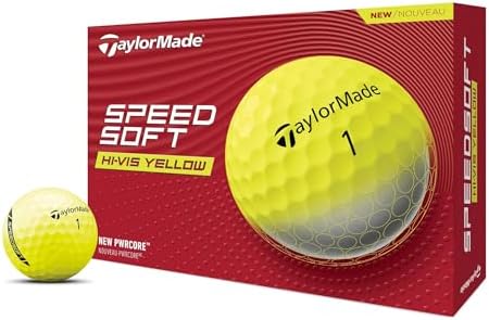 TaylorMade Golf Speed Soft Ink Golf Balls