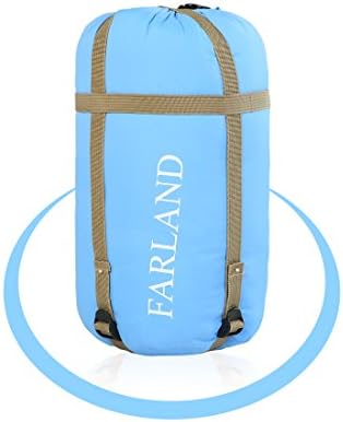 FARLAND Sleeping Bags 30℉ for Adults Teens Kids with Compression Sack Portable and Lightweight for 3-4 Season Camping, Hiking,Waterproof, Backpacking and Outdoors