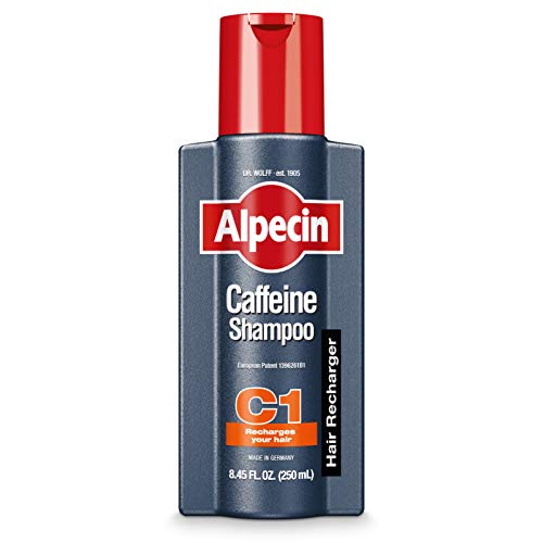 Alpecin C1 Caffeine Shampoo 8.45 Oz (Pack of 3) I Hair Performance Enhancer I Promotes Natural Hair Growth and Thickness I Energizes Scalp