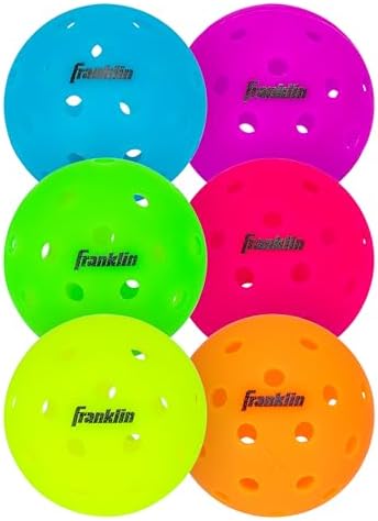 Franklin Sports X-40 Outdoor Pickleballs - Official Ball of USA Pickleball, APP Tour + Pickleball US Open - 3 Packs, 12 Packs, 36 Pickleball Buckets, 50, 100 + 400 Bulk Packs of Regulation Pickleballs
