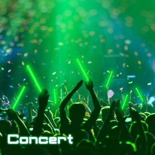 Lewtemi 10 Pcs 14 Inch Large Glow Sticks Christmas Jumbo Sticks Big Glow Stick Giant Light Stick Emergency Light Stick for Camping Accessories, Survival Kit