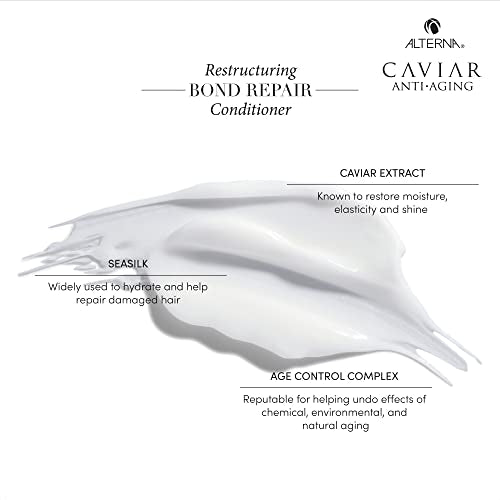 Alterna Caviar Anti-Aging Restructuring Bond Repair Conditioner, 16.5 Fl Oz (Pack of 1)