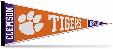 Rico Industries NCAA Exclusive 12" x 30" Felt Wall Décor Pennant - Great for Home/Bed Room/Man Cave Décor