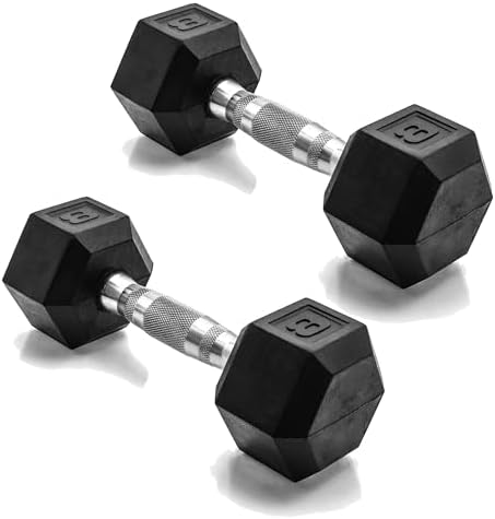 CAP Barbell Coated Dumbbell Weight | Multiple Options Pairs & Sets