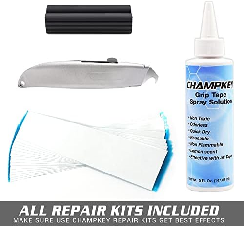 CHAMPKEY Premium Rubber Golf Grips 13 Pack | High Traction and Feedback Rubber Golf Club Grips | Choose Between 13 Grips with 15 Tapse and 13 Grips with All Kits