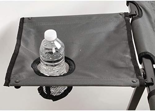 Coleman Pack-Away Camping Cot with Removable Side Table, Extra Wide Cot Fits Adults up to 6ft 6in or 300lbs, Carry Bag Included