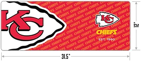 YouTheFan NFL Logo Series Deskpad, 31.5" x 12”