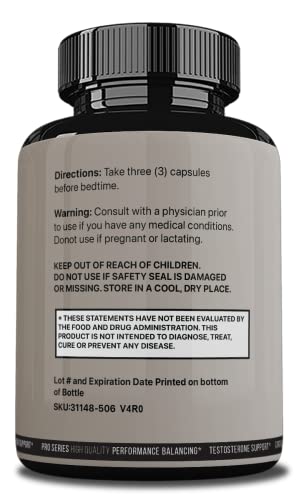 Testos Primel Advanced Formula, TestosPrimel for Muscles, Testoprime, 270 Capsules, 3 Months Supply