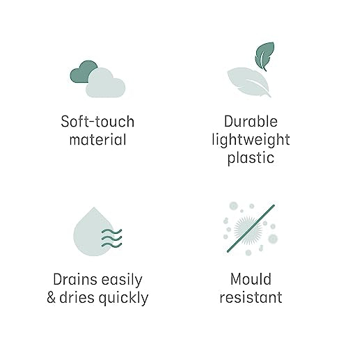 2 Pieces Angelcare - Baby Bath Support - Soft Touch Support - Water Level Indicator - Ideal for Babies Less Than 6 Months Old