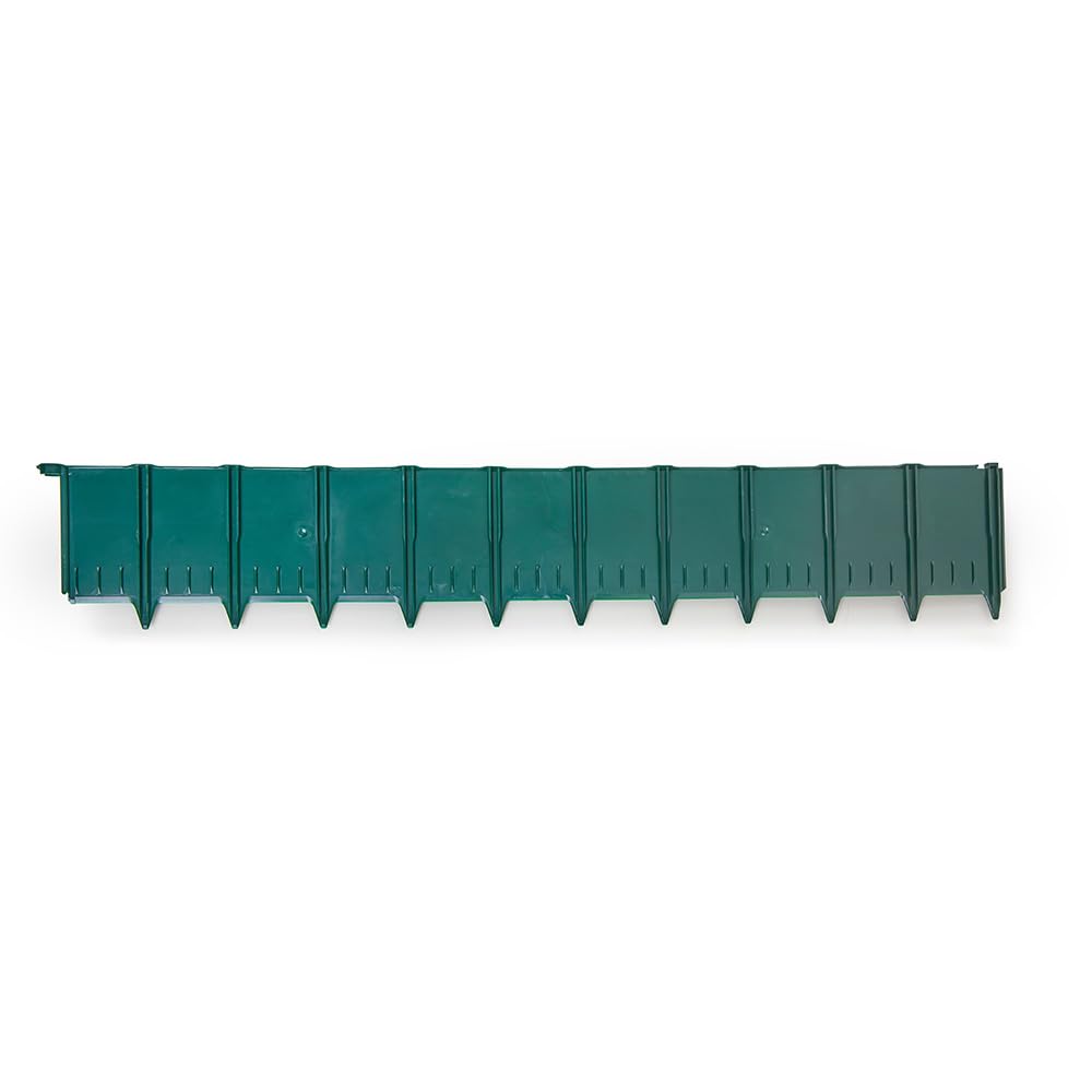 Greenscapes 3-Foot Plastic Green Edging (4-Pack) – Durable Landscape Border for Gardens, Lawns & Flower Beds