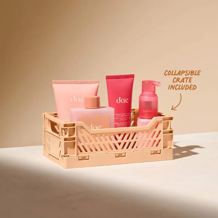 DAE Hair Tool Box (3-In-1 Styling Cream, Fairy Duster Dry Shampoo, Signature Shampoo & Signature Conditioner)