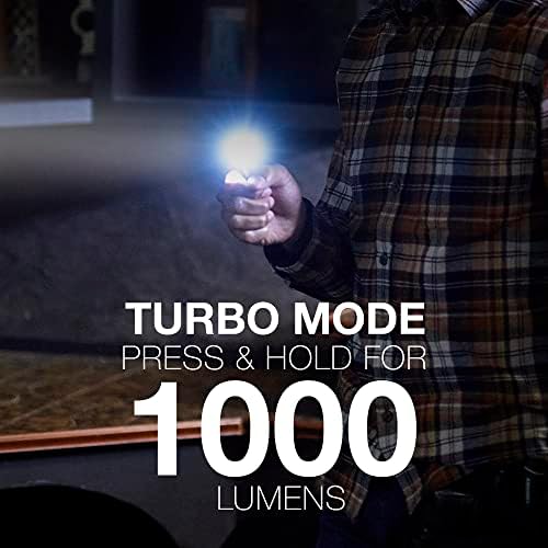 Energizer LED Headlamp Rechargeable X1000, Ultra Bright IPX4 Water Resistant Head Light, 1000 Lumen Turbo Mode, Headlamp for Outdoors, Power Outage Emergency, (USB Cable Included)