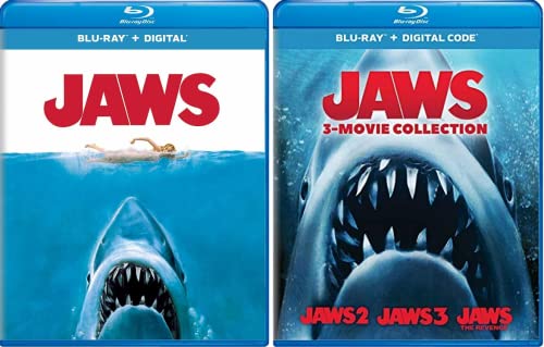 JAWS Complete 4-Film Blu-ray Movie Collection (Jaws 1 / 2 / 3 / 4 The Revenge BD)
