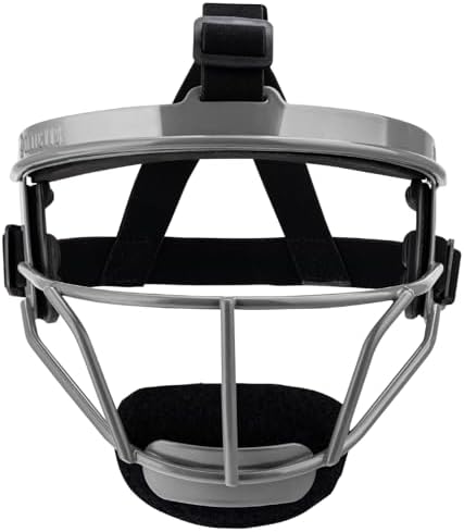Dinictis Softball Face Mask, Lightweight, Comfortable, with Wide Field Vision, Durable and Safe Face Guards, Premium Protective Softball Fielder's Mask