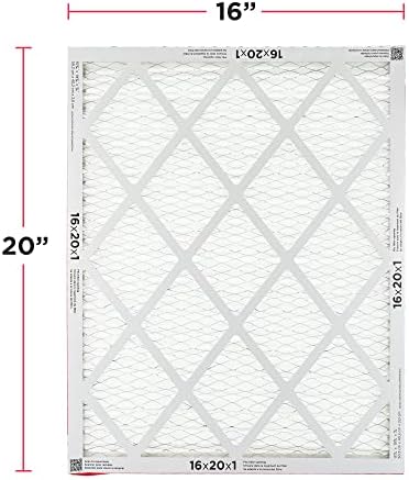 Frigidaire PureAir® 20x25x1 MERV 8 Allergen Electrostatic Pleated Air Conditioner HVAC AC Furnace Filters - 6 Pack (exact dimensions 15.81 X 19.81 X 0.81)