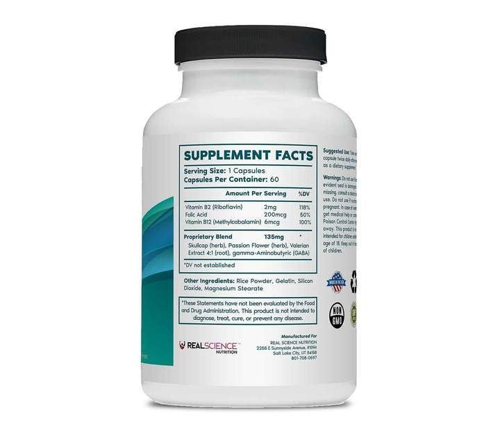 Tremanol Natural Aid for Essential Tremor - Provides Tremor Relief for Shaky Hands, Arm, Leg And Voice (Pack of 3 Of 60 Capsules Each)