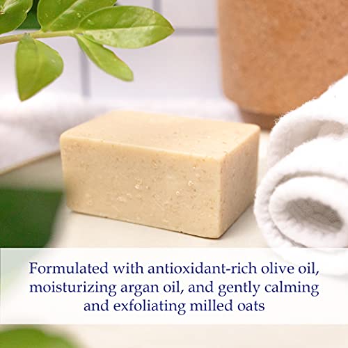 Noble Formula Zinc Bar Soap, Vegan Argan Oil 2% Pyrithione Zinc (ZnP) for All Skin Types Including Those With Acne, Psoriasis and Eczema, 3.25 oz